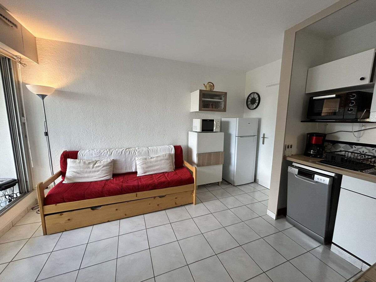 Studio climatisé Port Camargue, 25 m², loggia, piscine - Photo 8