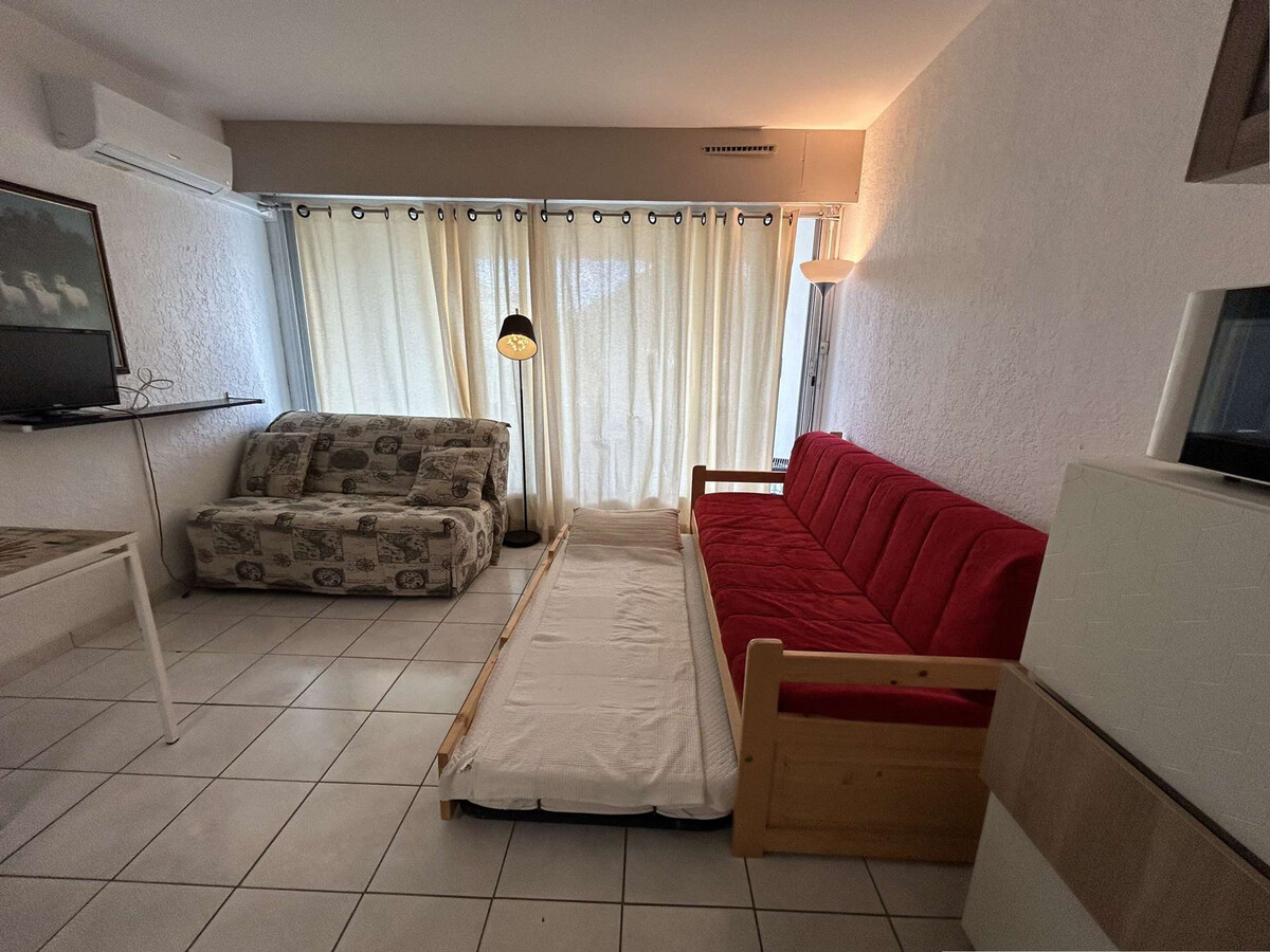 Studio climatisé Port Camargue, 25 m², loggia, piscine - Photo 11