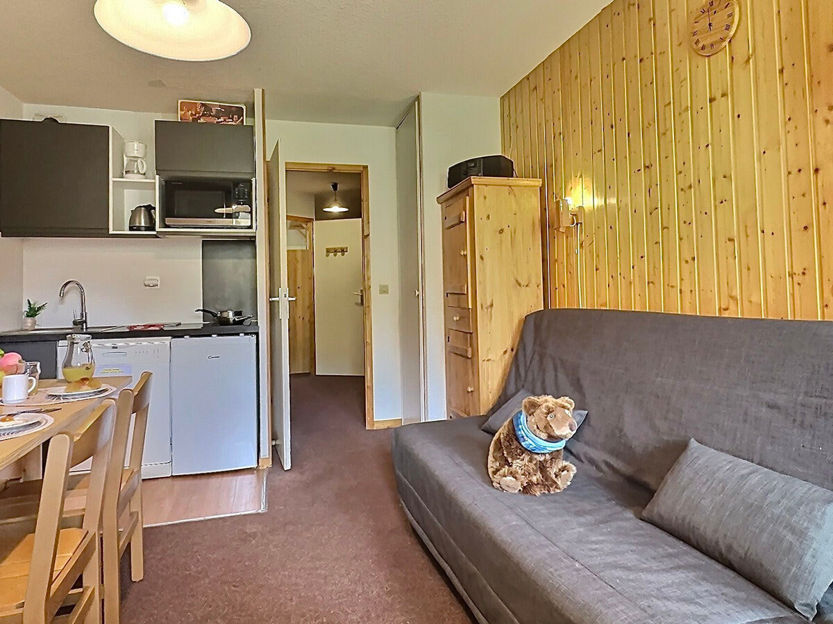Studio 4 pers à Tignes, balcon sud, vue lac - Photo 2