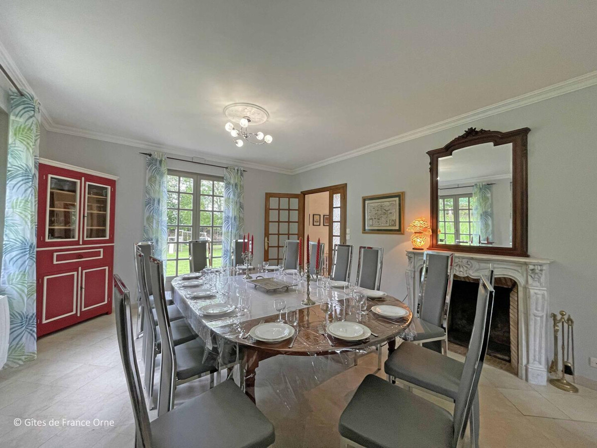 Gîte 6 chambres, 15 personnes, terrain clos à Longny-au-Perche - Photo 12