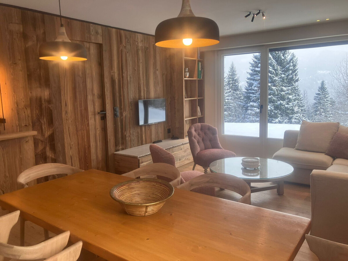 Appart 4 pièces 8 pers, terrasse Mont-Blanc à Saint-Gervais - Photo 2