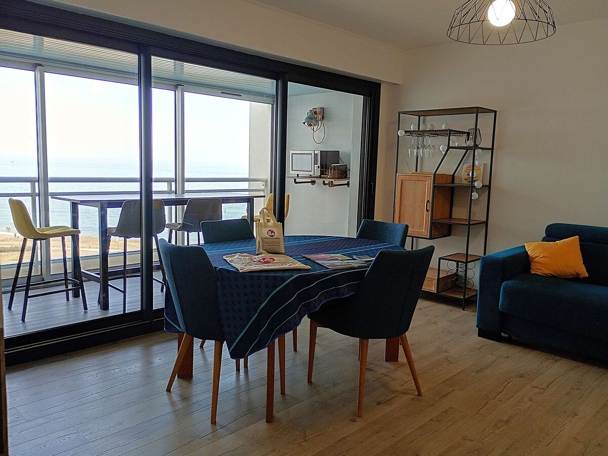Appartement vue mer avec accès direct plage à Saint-Hilaire-de-Riez - Photo 1