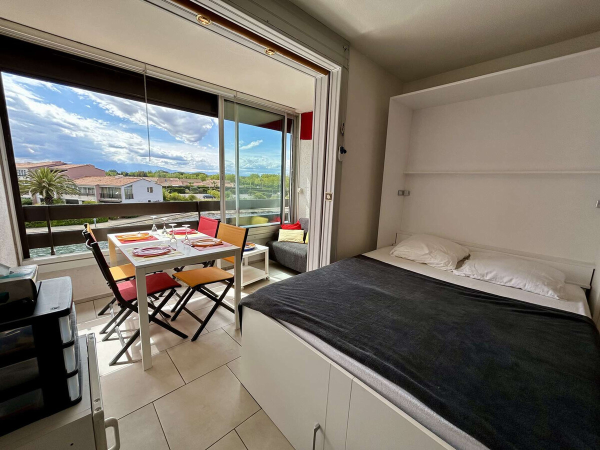 Studio 4 pers. Marina Saint-Cyprien, piscine & parking - Photo 1