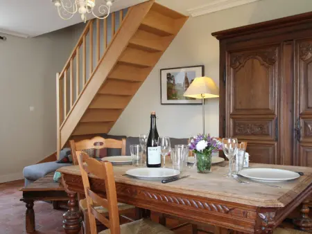 Location gite à Sainte Marie du Mont, Maison de charme avec cheminée et animaux acceptés proche dUtah Beach