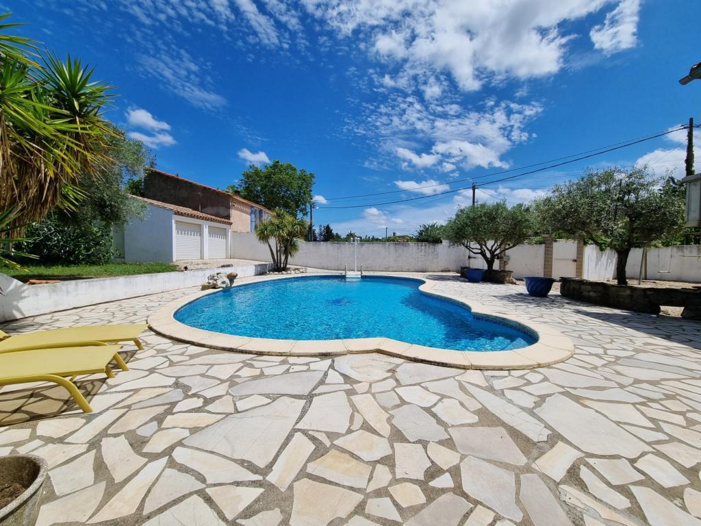 Villa Louis à Homps : piscine privée et terrasse - Photo 3