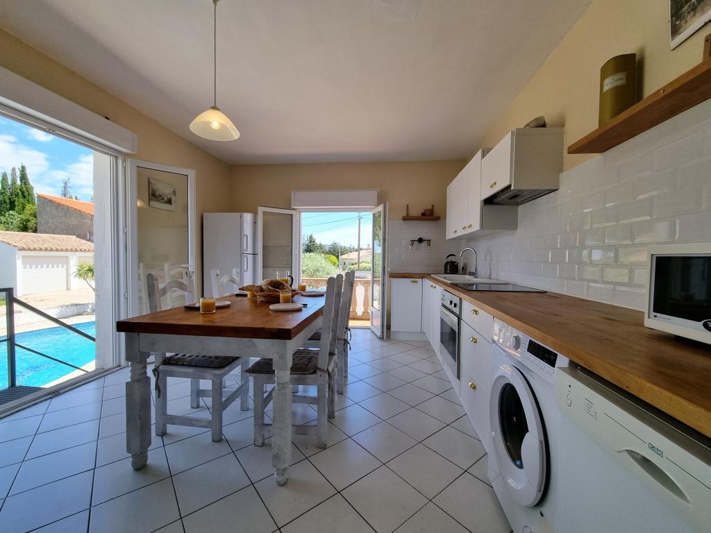 Villa Louis à Homps : piscine privée et terrasse - Photo 12