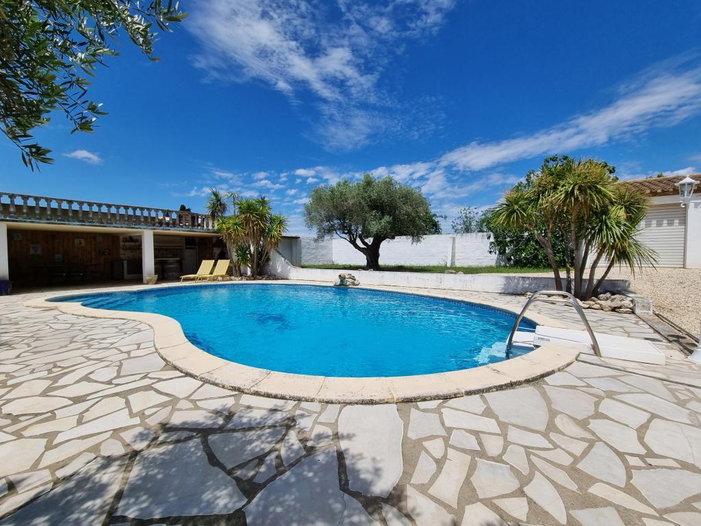 Villa Louis à Homps : piscine privée et terrasse - Photo 18