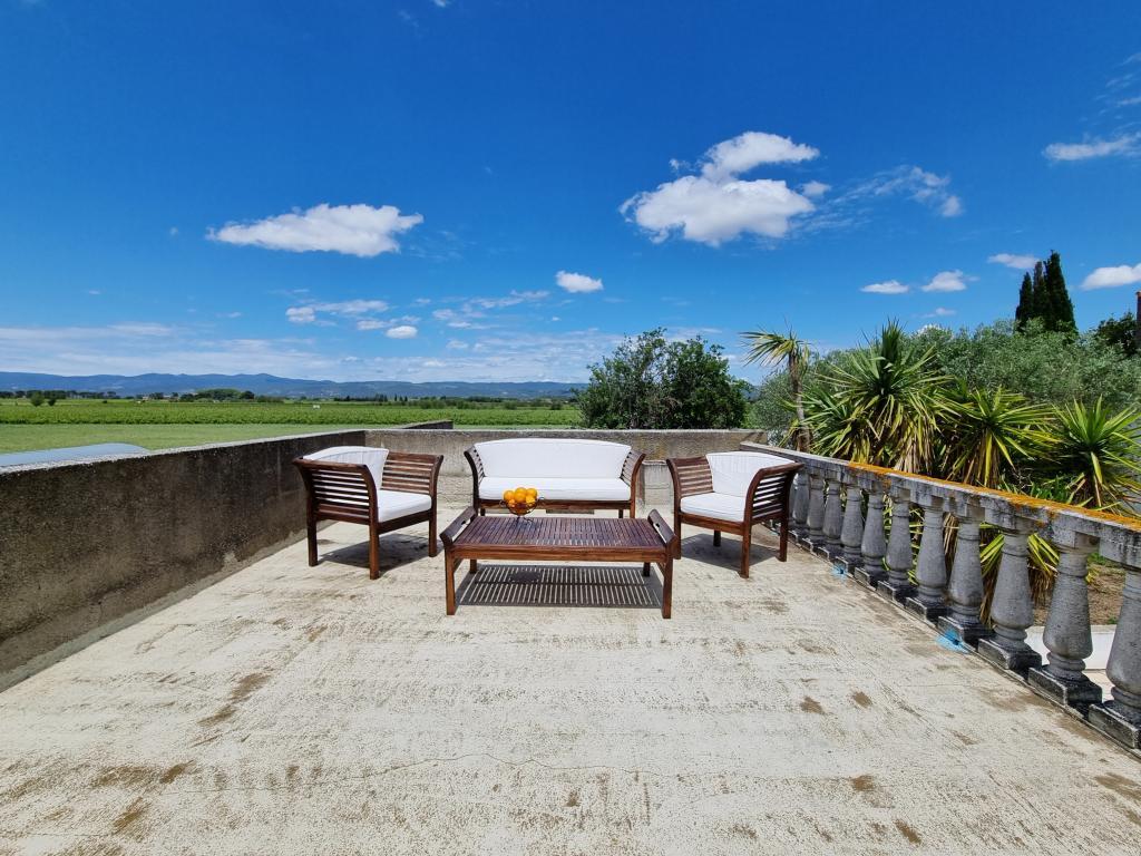 Villa Louis à Homps : piscine privée et terrasse - Photo 19