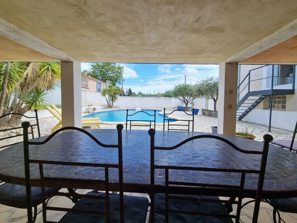 Villa Louis à Homps : piscine privée et terrasse - Photo 22