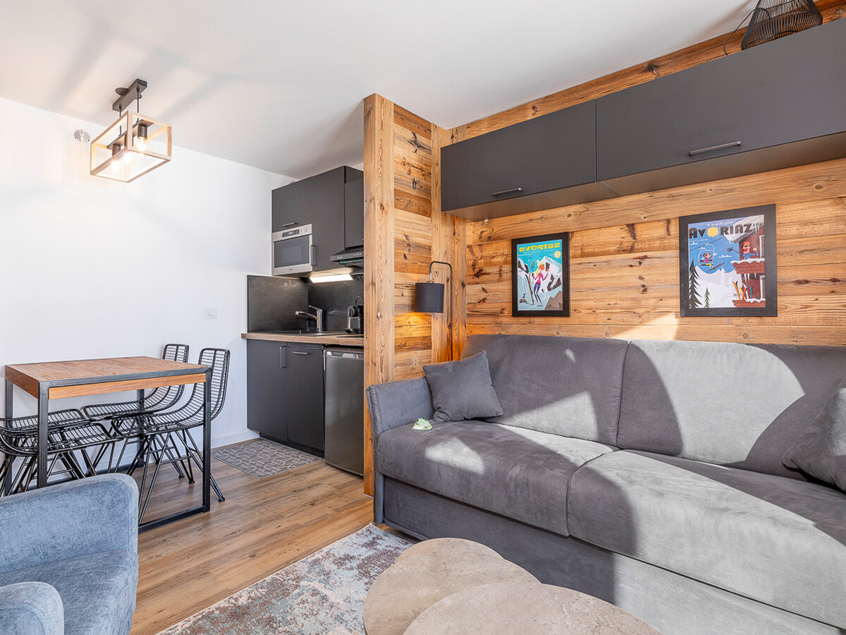 Appartement 26m² ski-in/ski-out à Avoriaz, vue lac - Photo 5