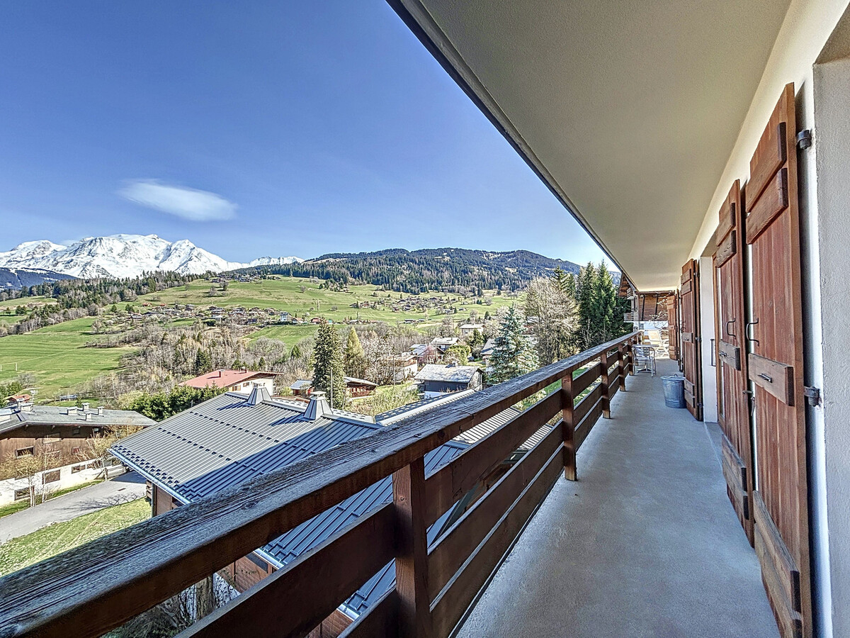 Appartement 4 pièces vue Mont Blanc, piscine couverte à Combloux - Photo 9