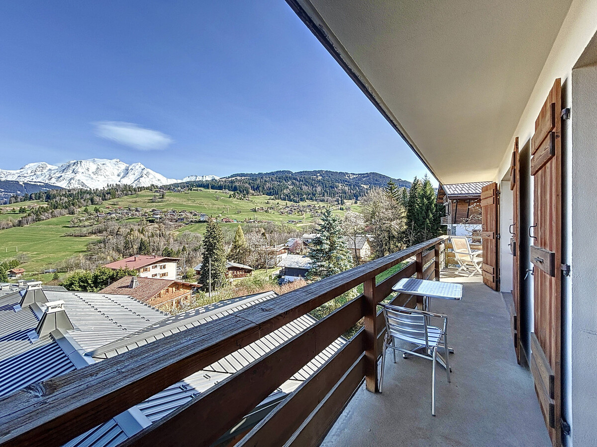 Appartement 4 pièces vue Mont Blanc, piscine couverte à Combloux - Photo 15