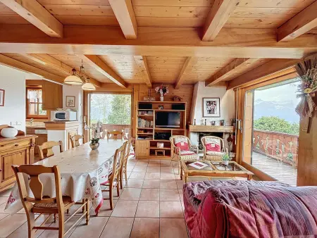 Location appartement à Combloux, Appartement 3P avec parking proche des pistes à Combloux