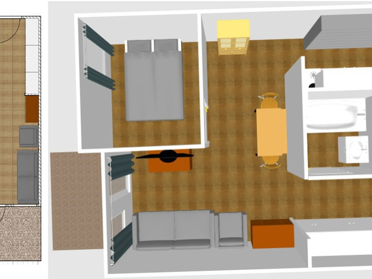 Appartement 2 pièces balcon Sud à Val-d'Isère, parking couvert - Photo 12