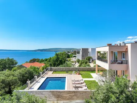 Villa Grota – 9 pers., piscine chauffée et vue mer : photo 3
