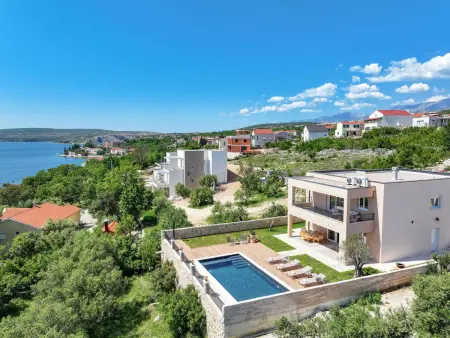 Villa Grota – 9 pers., piscine chauffée et vue mer : photo 38