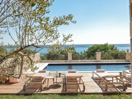 Villa Grota – 9 pers., piscine chauffée et vue mer : photo 42