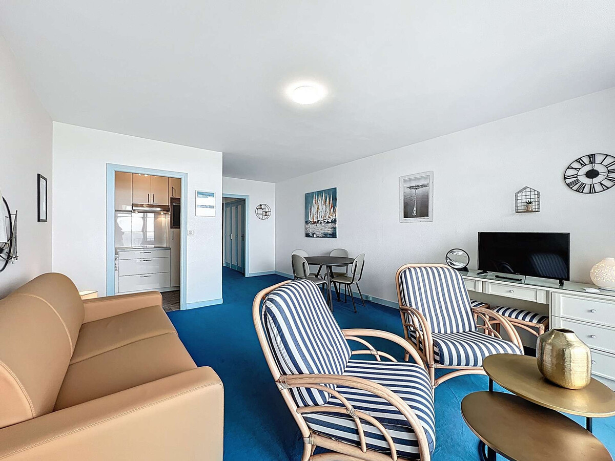 Studio 38m² Quiberon, balcon face mer et parking - Photo 1