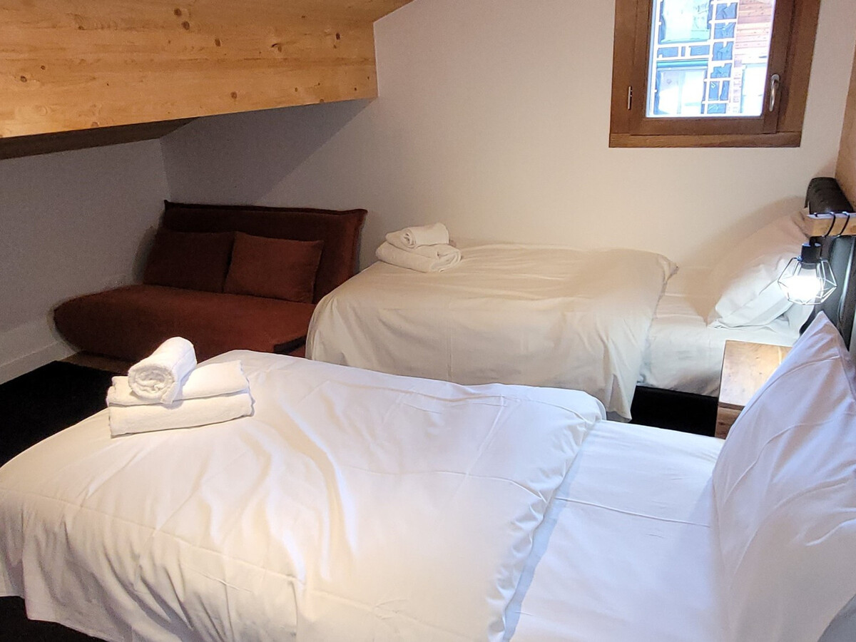 Appartement 8 pers, 4 chambres et cheminée aux Gets - Photo 14