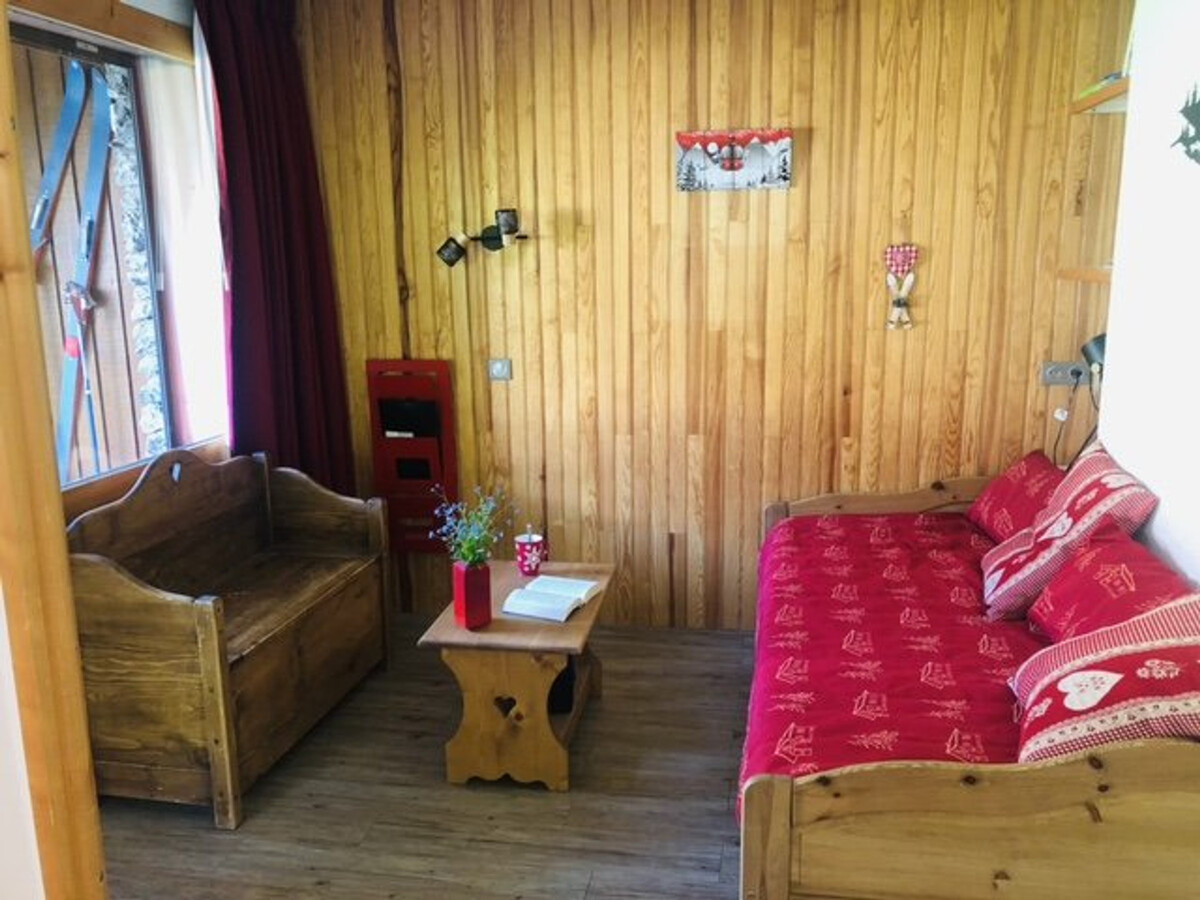 Studio 4 pers. à 2 min des pistes, balcon - Photo 2