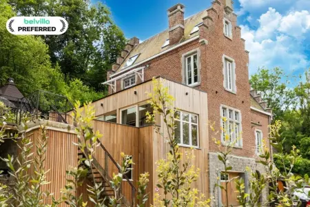 Location villa à Faulx les Tom, Villa luxueuse avec piscine chauffée