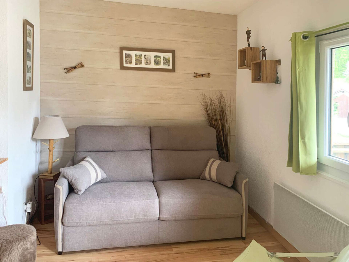 Studio 4 pers aux Orres, skis aux pieds, vue Sud - Photo 3