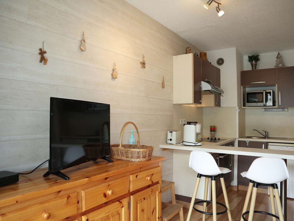 Studio 4 pers aux Orres, skis aux pieds, vue Sud - Photo 4