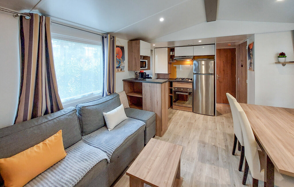 Mobil-home 8 pers. avec piscine chauffée à Saint-Julien-en-Born - Photo 3