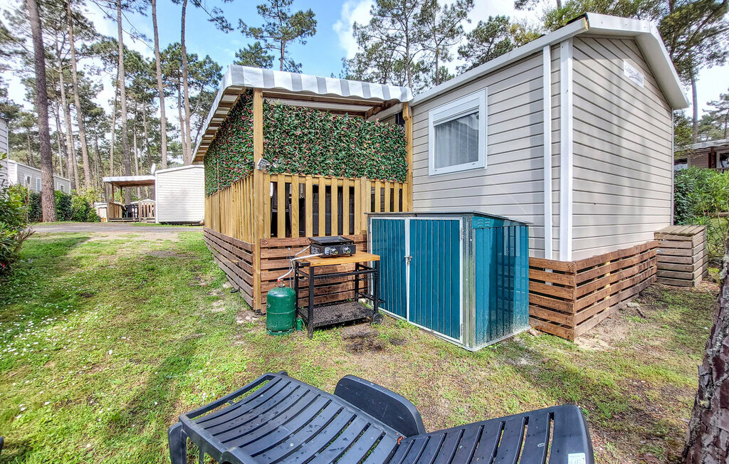 Mobil-home 8 pers. avec piscine chauffée à Saint-Julien-en-Born - Photo 7