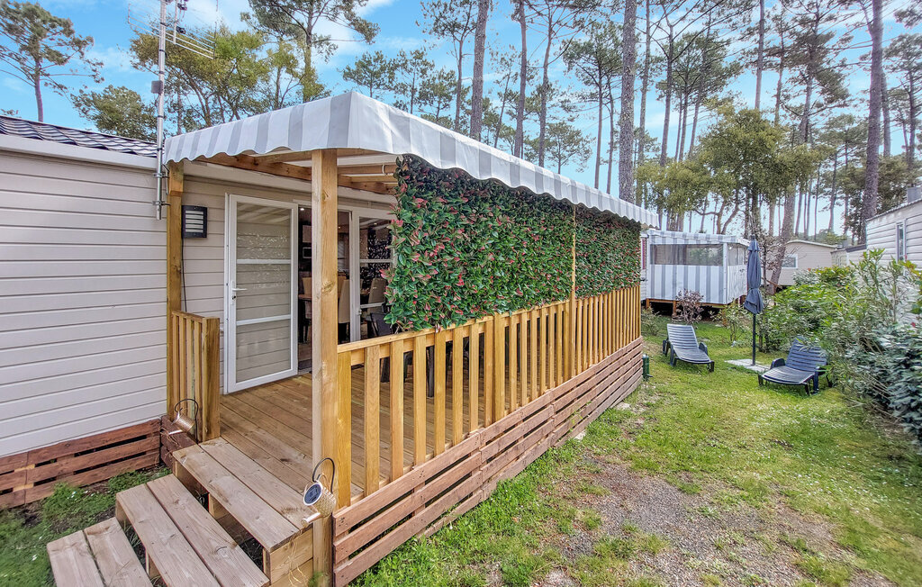 Mobil-home 8 pers. avec piscine chauffée à Saint-Julien-en-Born - Photo 10