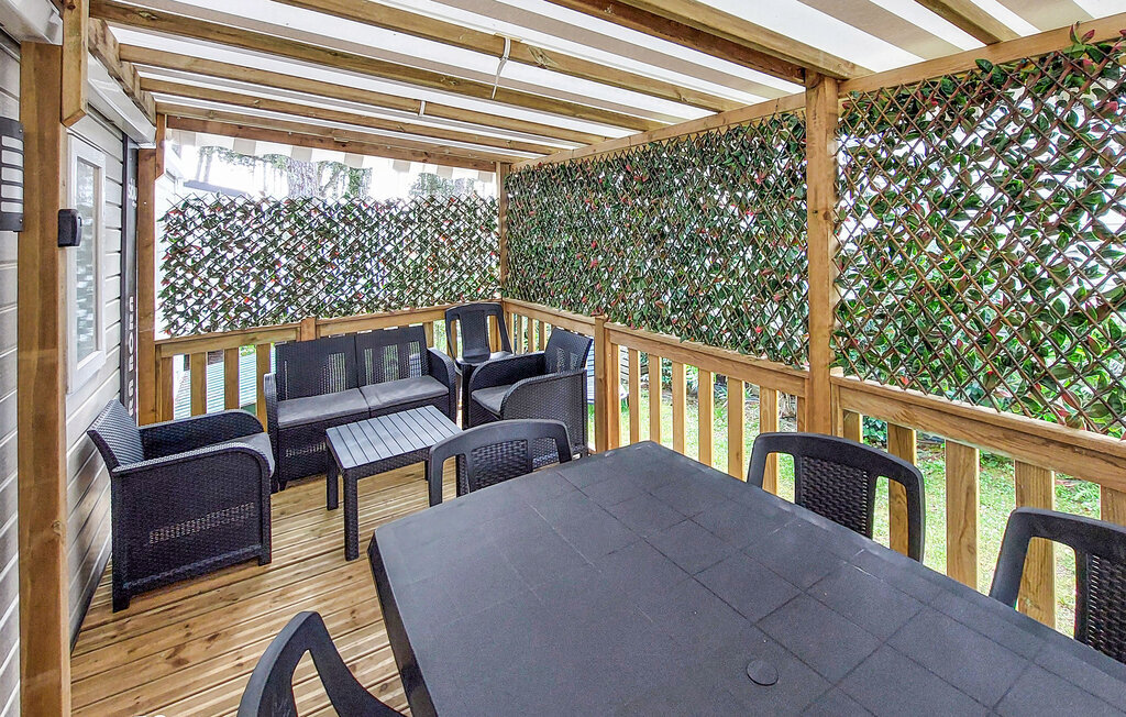 Mobil-home 8 pers. avec piscine chauffée à Saint-Julien-en-Born - Photo 11