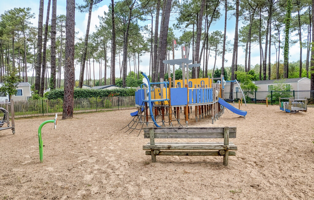 Mobil-home 8 pers. avec piscine chauffée à Saint-Julien-en-Born - Photo 14