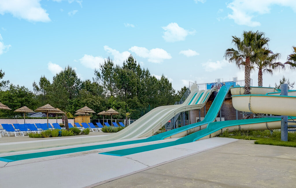 Mobil-home 8 pers. avec piscine chauffée à Saint-Julien-en-Born - Photo 18