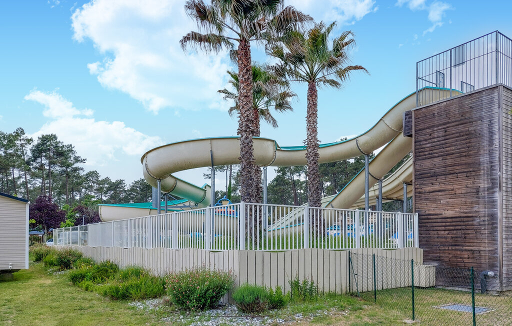 Mobil-home 8 pers. avec piscine chauffée à Saint-Julien-en-Born - Photo 19