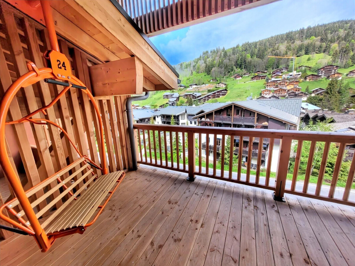 Duplex 4 chambres aux Gets, balcon ouest et garage - Photo 6