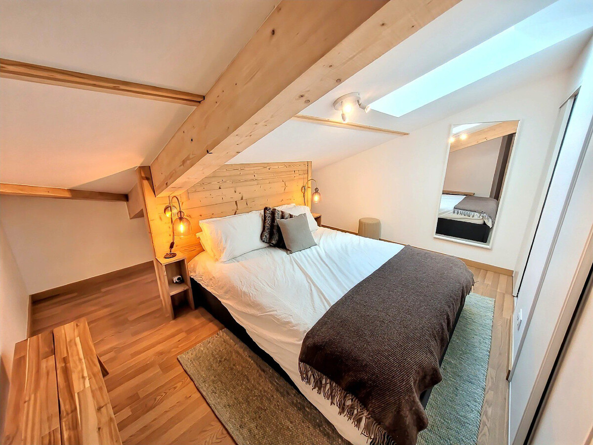 Duplex 4 chambres aux Gets, balcon ouest et garage - Photo 13