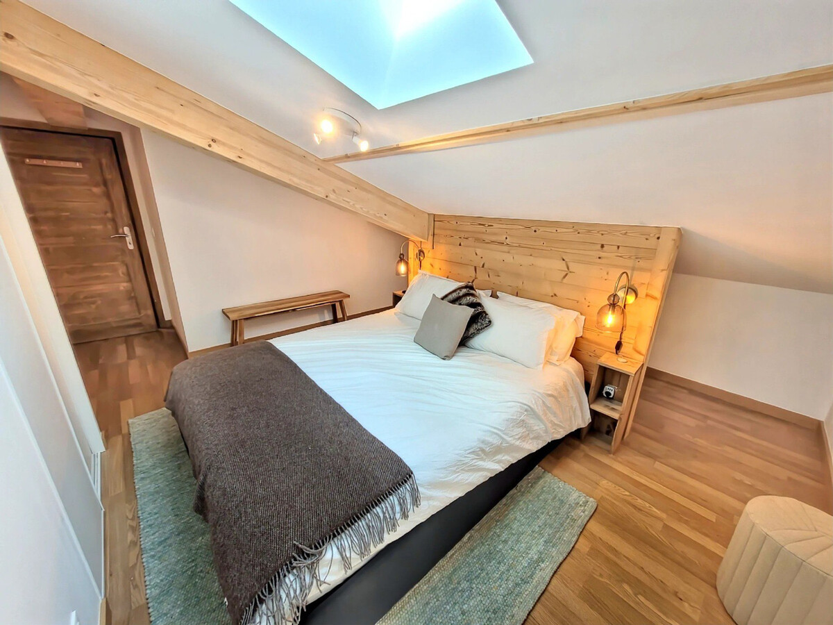 Duplex 4 chambres aux Gets, balcon ouest et garage - Photo 14