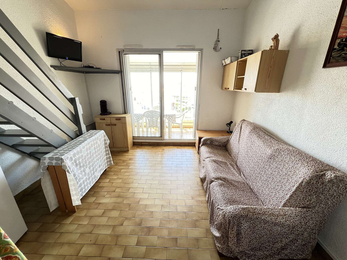Studio cabine + mezzanine Cap d'Agde, 100 m plage - Photo 1