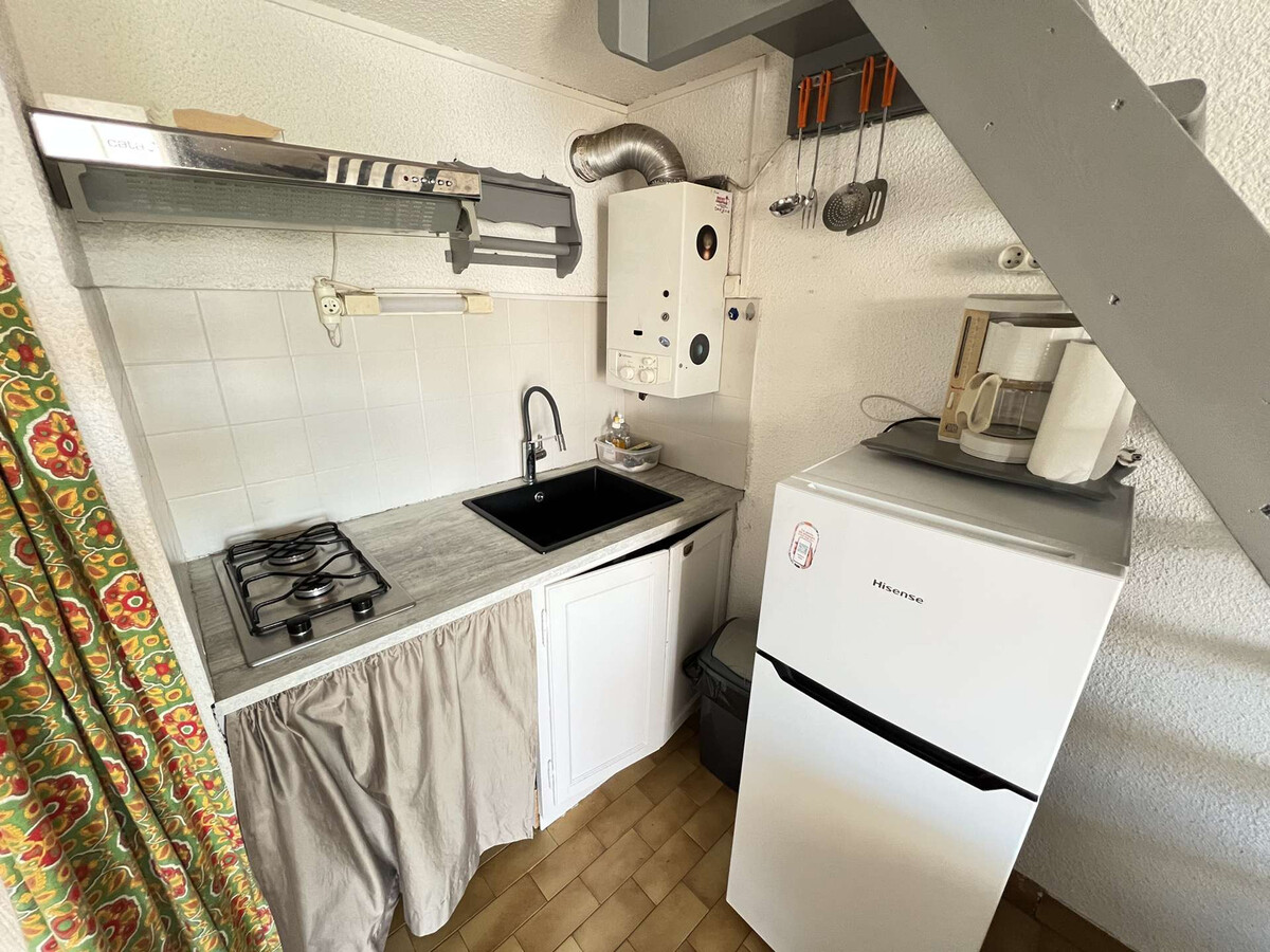 Studio cabine + mezzanine Cap d'Agde, 100 m plage - Photo 6