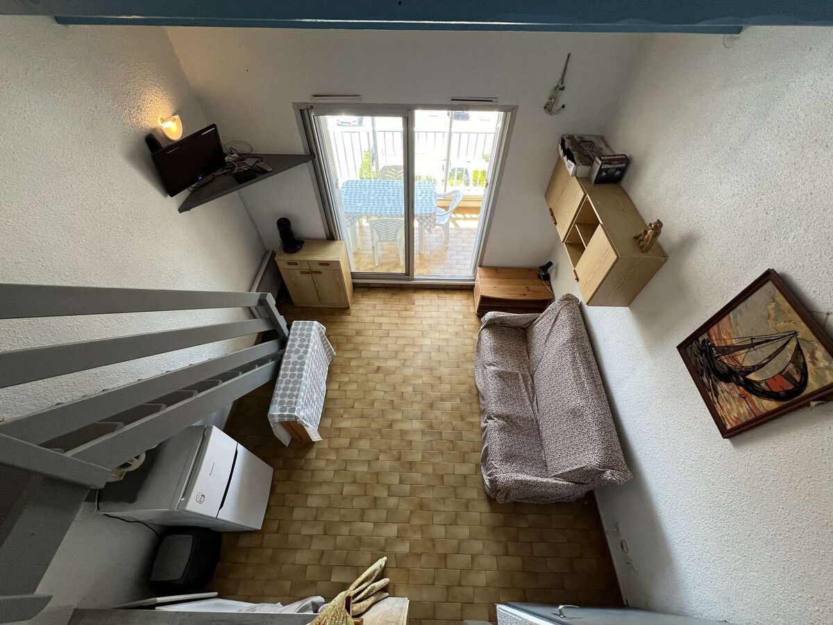 Studio cabine + mezzanine Cap d'Agde, 100 m plage - Photo 9