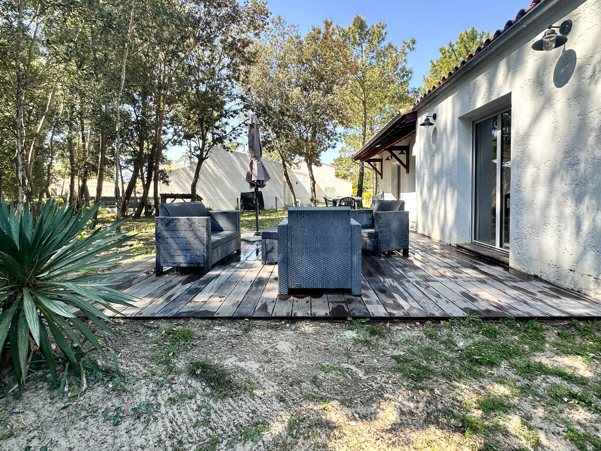 Villa 8 pers plain pied, jardin sud et terrasse à La Palmyre - Photo 14