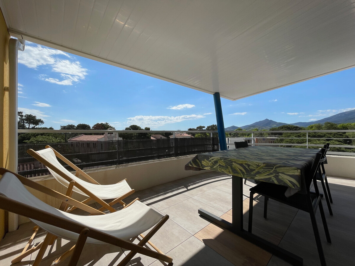 T3 neuf climatisé avec terrasse vue dégagée à Argelès Plage - Photo 1