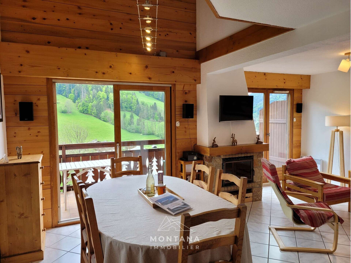 T4 70m² avec garage et vue Danay au Grand-Bornand - Photo 1