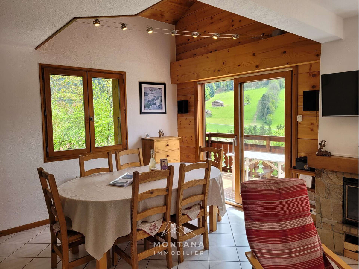 T4 70m² avec garage et vue Danay au Grand-Bornand - Photo 2
