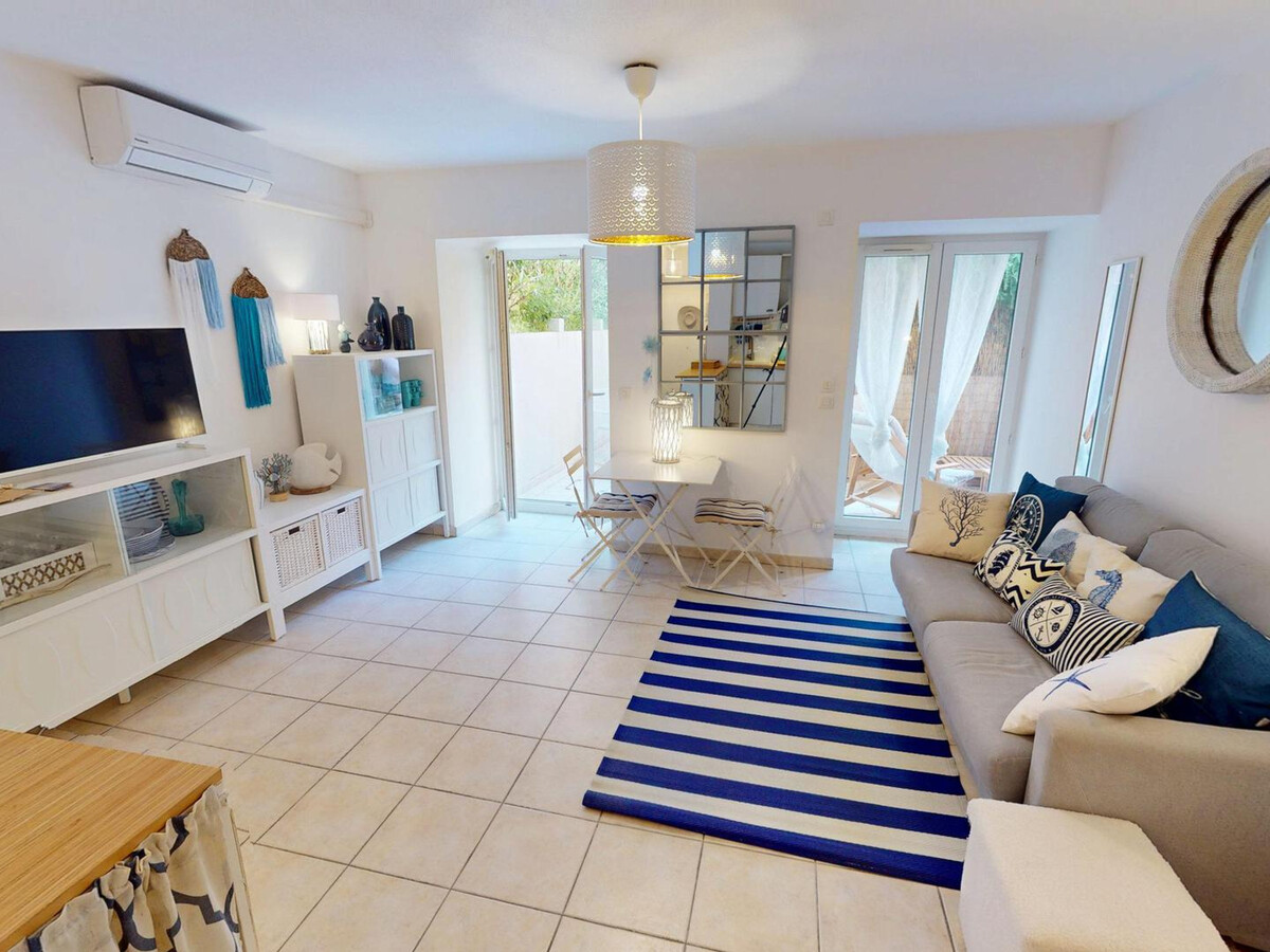 Appartement 2P climatisé, terrasse sud, centre Menton - Photo 4