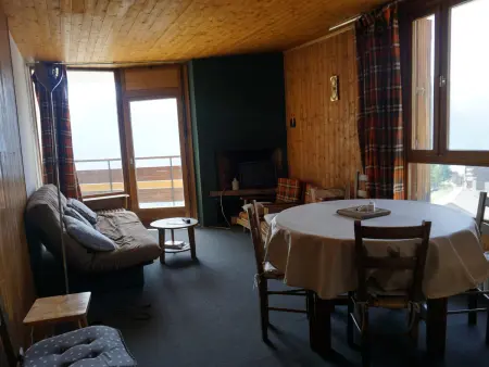 Location appartement à Orcières Merlette, Appartement 3 pièces à Orcières Merlette pour 8 pers, vue station, animaux acceptés