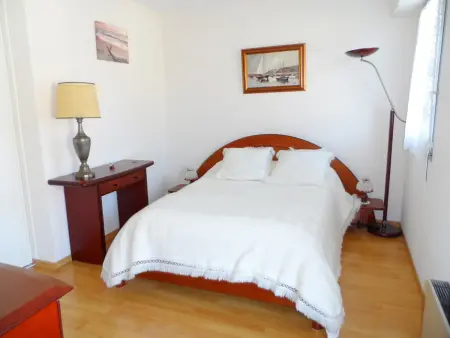 Appartement 2 pièces Cabourg, balcon vue mer et piscine : photo 7