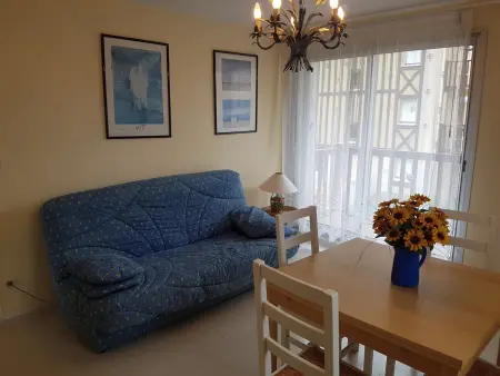 Appartement 32 m² Cabourg, balcon Sud/Ouest face plage : photo 5