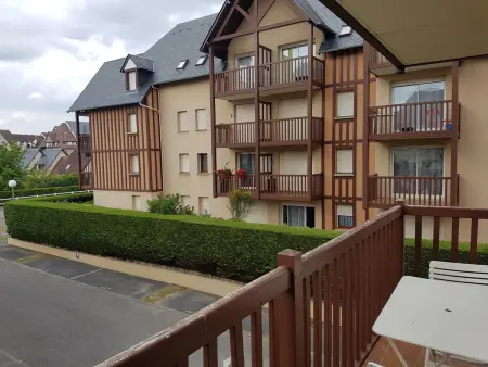 Appartement 32 m² Cabourg, balcon Sud/Ouest face plage : photo 12
