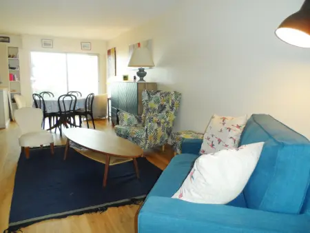 Cabourg : Appartement moderne 4/5 pièces, accès plage, 8 pers, jardin et terrasse, parking, WIFI : photo 4